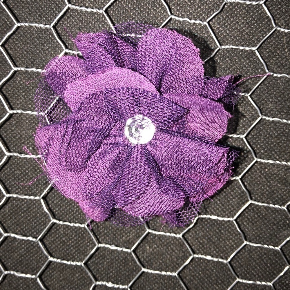 Flower Hair Clip